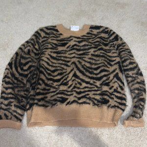Animal Print Sweater